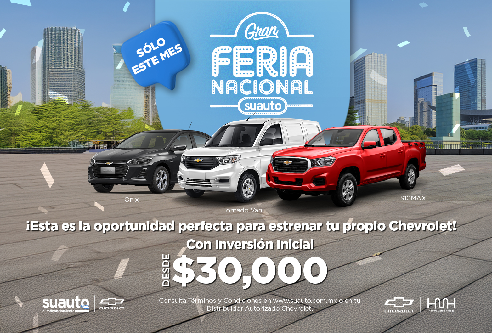 Invitación a la Feria Nacional con detalles del evento